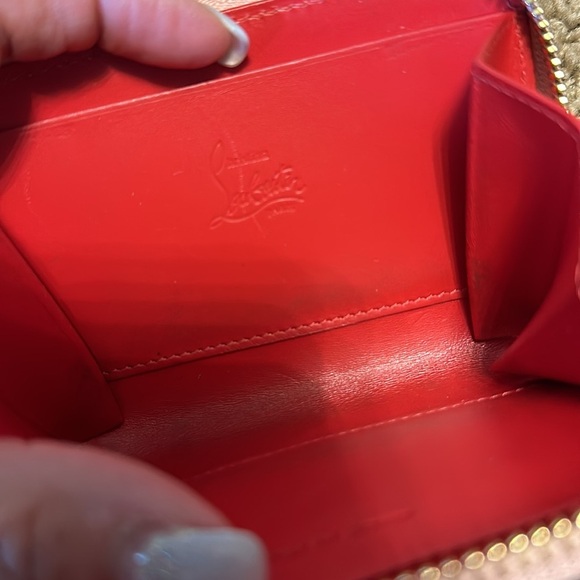 Christian Louboutin White Coin Purse - Picture 11 of 11